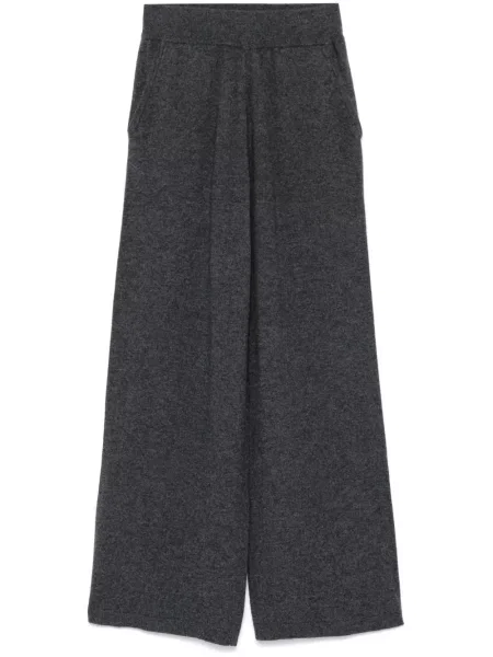 Pantaloni Philo-sofie tricotate gri