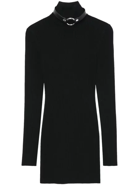 Rochie mini 1017 Alyx 9sm tricotate de costum negru