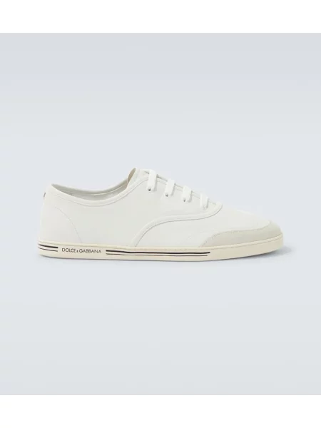 Usnjene superge Dolce&gabbana bela