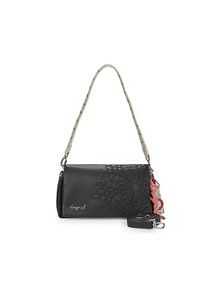 Crossbody torbica Desigual črna