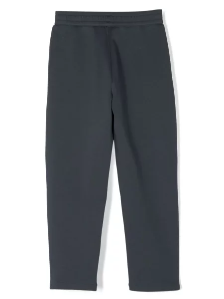 Spodnie dziecięce Emporio Armani niebieskie