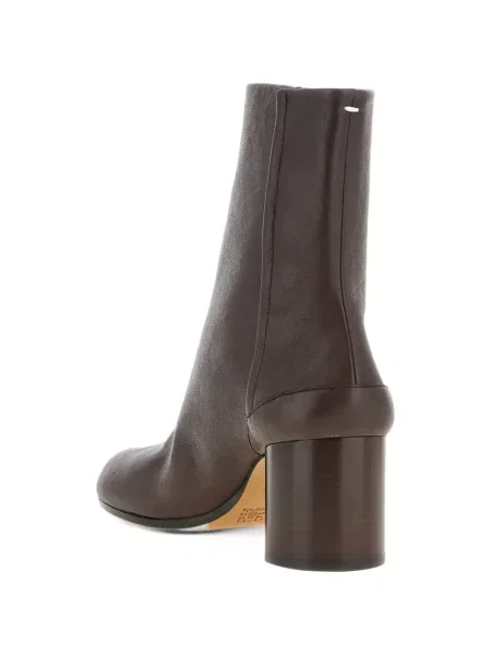 Cizme scurte Maison Margiela din piele maro