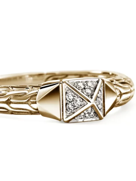 Diamant inel John Hardy auriu
