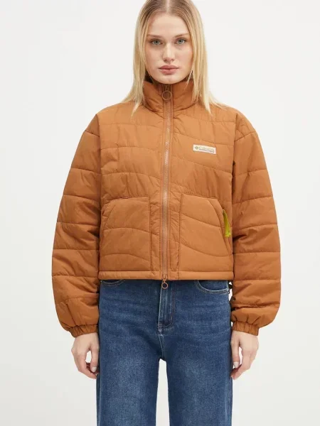 Columbia Μπουφάν Wallowa Insulated καφέ