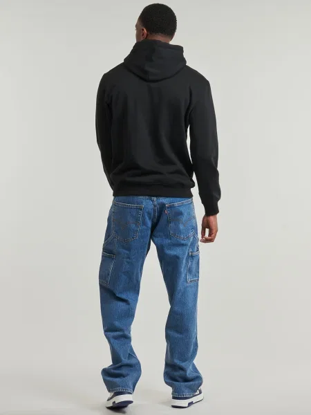 Hanorac cu glugă Tommy Jeans negru