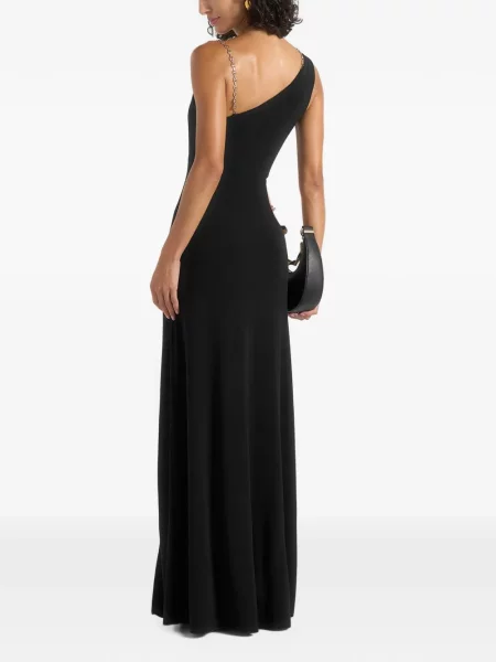 Rochie maxi Manière De Voir cu un umăr gol negru