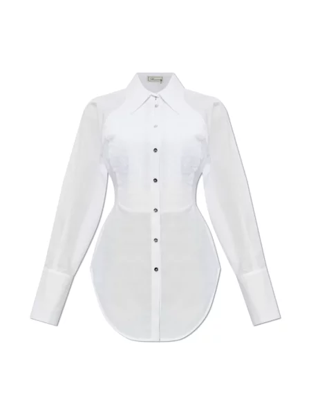 Koszula Blumarine z paskiem biała