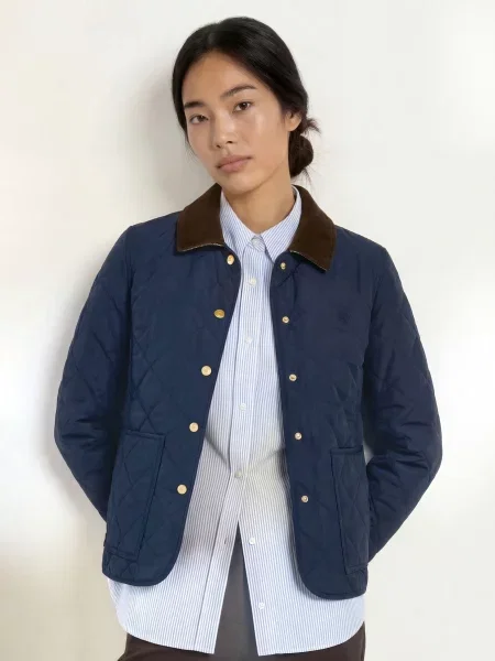 TOMMY HILFIGER Přechodná bunda námořnická modř modrá
