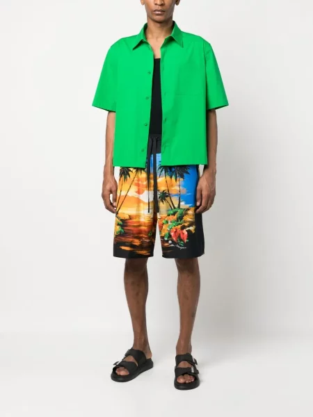 Kraťasy Dolce & Gabbana s potiskem modré