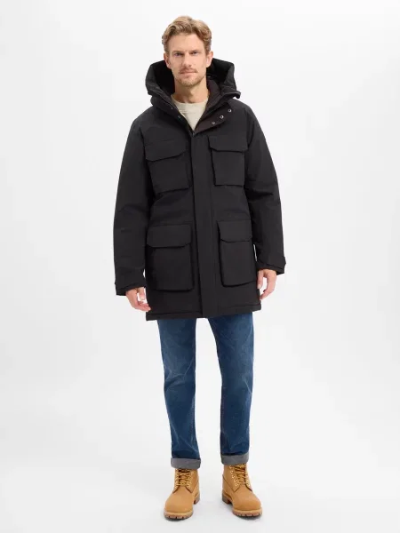 Didriksons Parka Mężczyźni S czarny