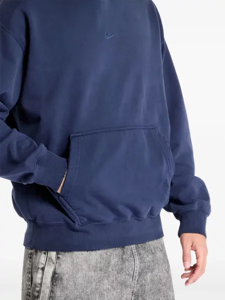 Pantaloni Nike din fleece alb