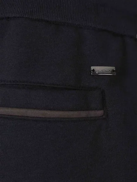 Pantaloni Herno plisate albastru