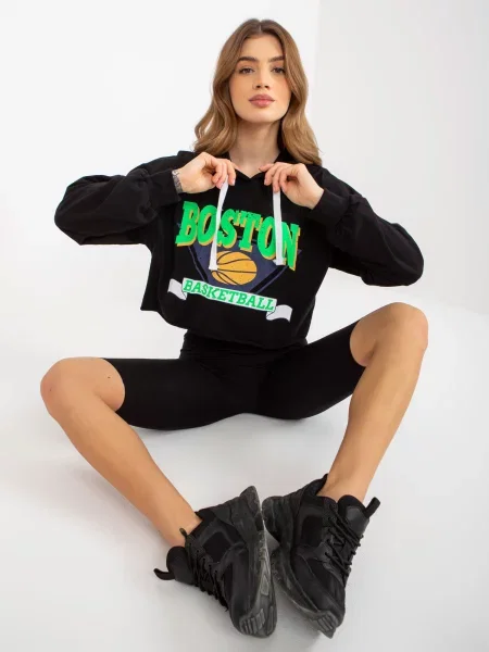 Komplet dresowy Ex Moda czarny