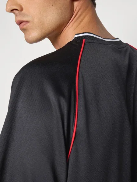 PUMA Tricou funcțional Essentials roșu / negru alb