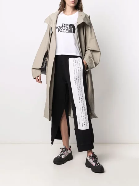 Tricou The North Face cu imagine alb