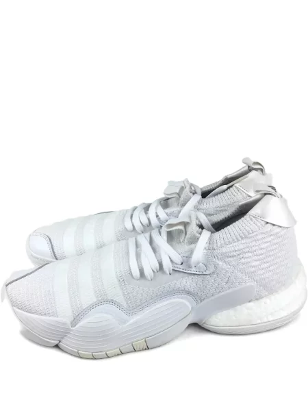 Бягане топ Adidas на цветя сиво