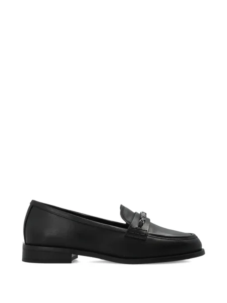 Espadrile Michael Michael Kors din piele cu tepi cu motiv cu inimi negru