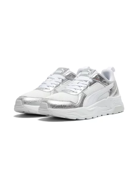 PUMA sneakersy Trinity 2 Metaliczny Whisper Buty biały
