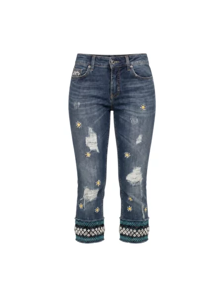 Jeansy Dolce And Gabbana niebieskie
