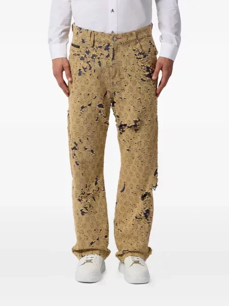 Blugi Philipp Plein zdrențuiți