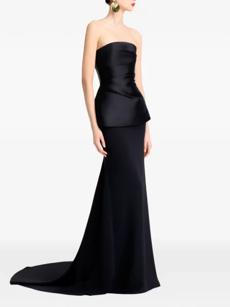 Rochie Solace London fără bretele negru