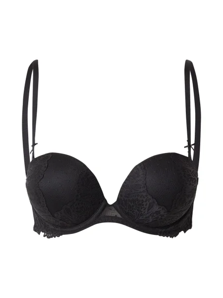 Hunkemöller Sutien Posie' negru