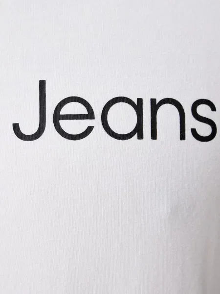 Calvin Klein Jeans тениска мъжка от с бяло