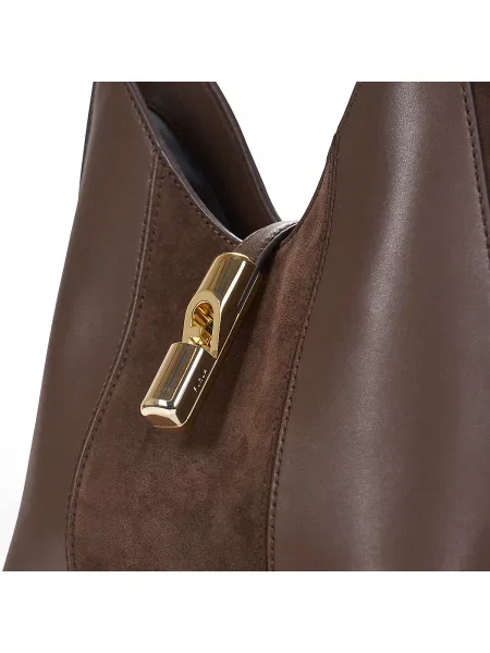 Geanta crossbody Furla din piele maro
