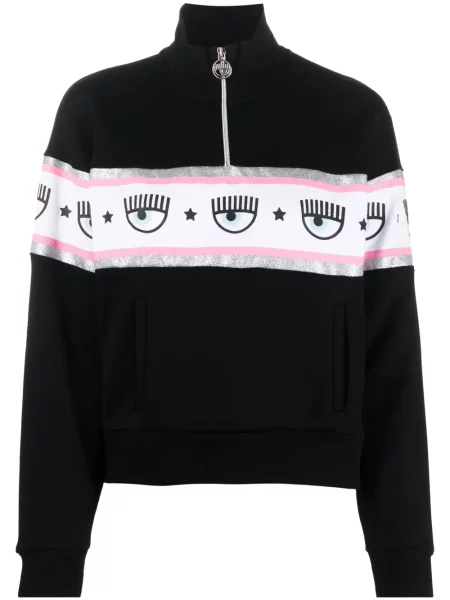 Hanorac Chiara Ferragni cu autograf negru