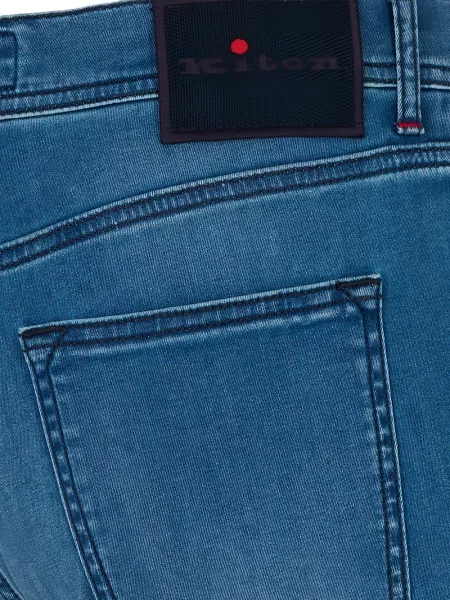 Blugi Kiton albastru