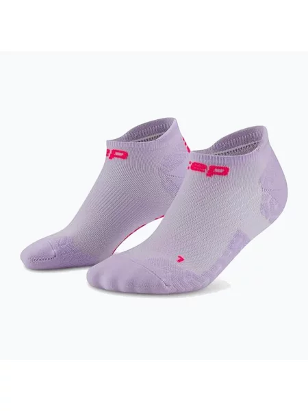 Șosete compresive pentru bărbați CEP Ultralight No Show lilac