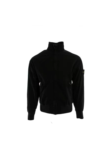 Kurtka bomber Stone Island z kamieniami czarny