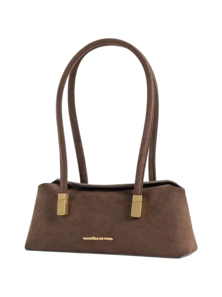 Shopper kabelka Manière De Voir hnedá
