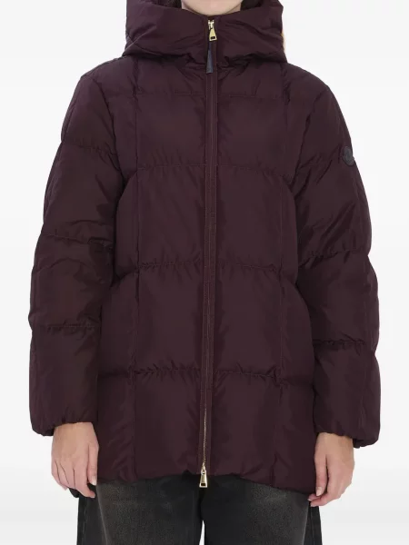 Geacă cu puf Moncler roșu