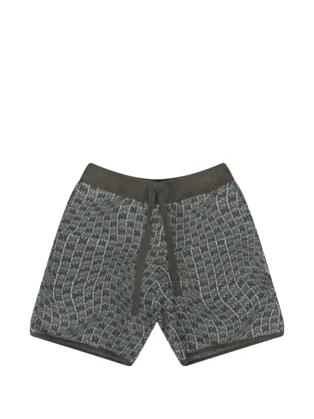Pantaloni scurți Amiri cu cordon verde