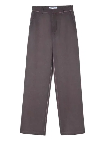 Pantaloni Sunnei de lână maro