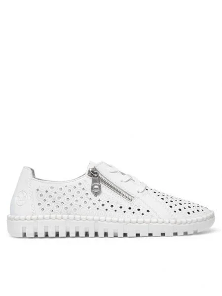 Rieker Pantofi alb