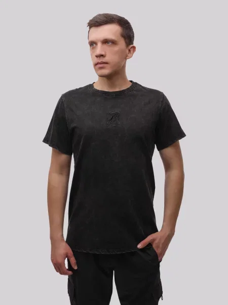 Футболка LUMO віскоза/поліестер чорний