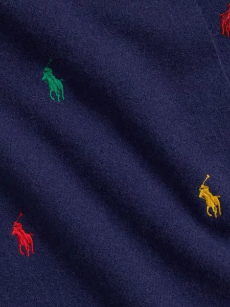 Șosete Polo Ralph Lauren cu 5 buzunare cu broderie tricotate albastru