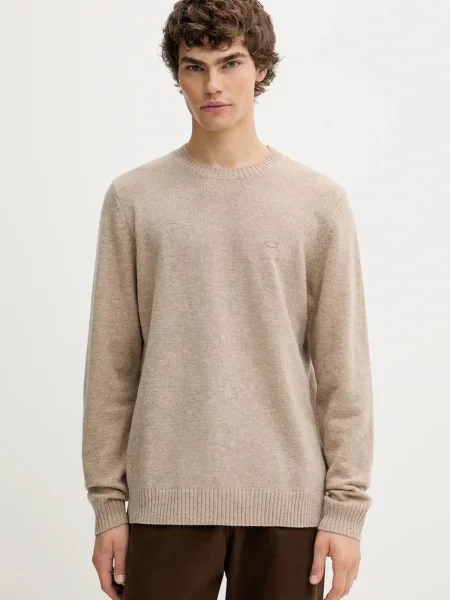 Svetr s příměsí vlny Levi's béžová