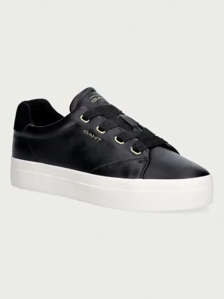 Gant Avona sneakers pentru femei din piele negru