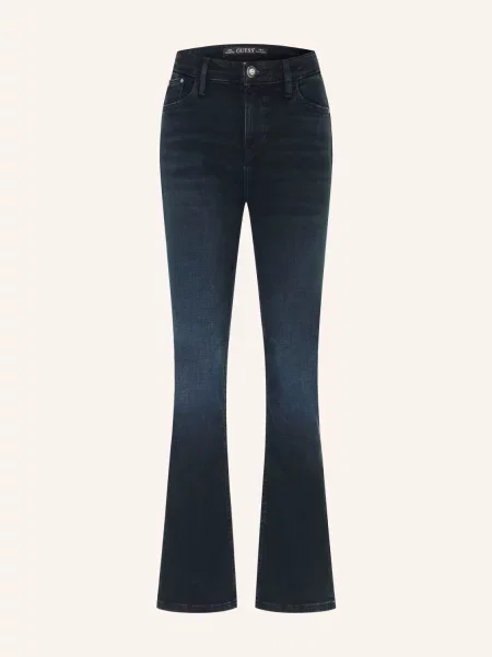 Guess Flared Džíny Sexy Flare charcoal blue šedé