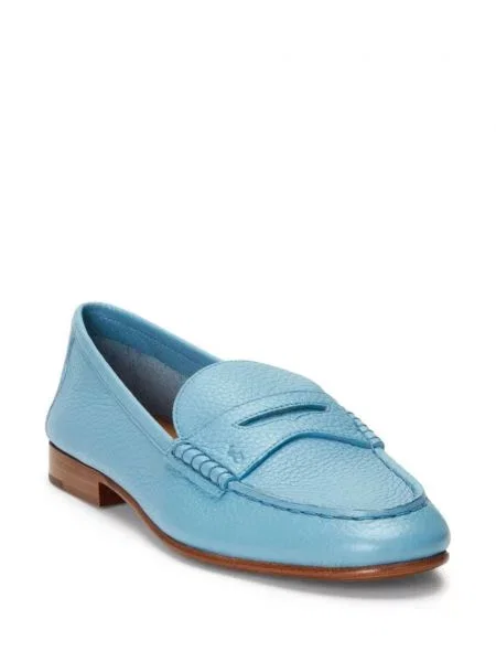 Ilgas raštuota polo marškinėliai Polo Ralph Lauren grįžtamasis mėlyna