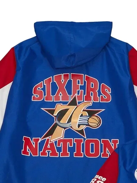 Geacă Mitchell & Ness albastru