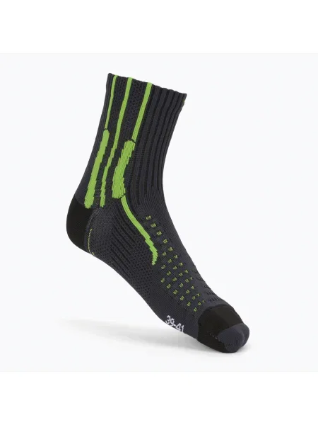 Olcsóbban. Trekking zokni X-Socks Xbs. Effektor Futó szürke-zöld Méret: EU szürke