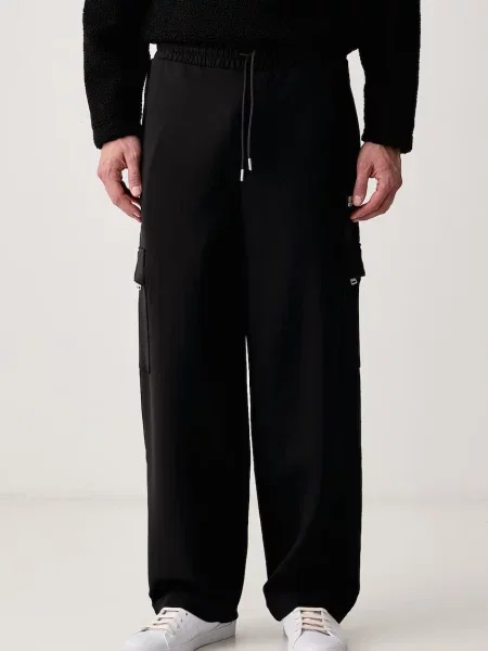 HUGO Pantaloni de trening Derypant negru