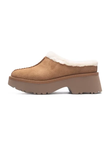 Chodaki Ugg zamszowe brązowe