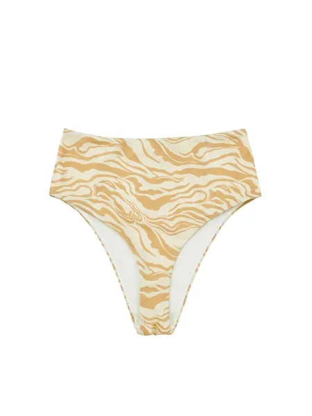 EDITED Bikini nadrágok Caio krém / sötét bézs