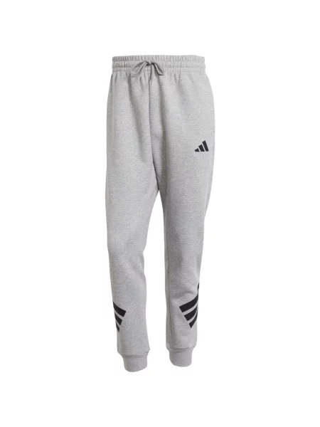 Adidas Tepláky šedá černé