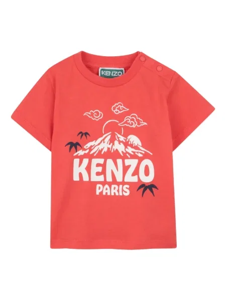 Koszulka dziecięca Kenzo czerwona